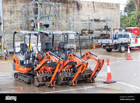 mini excavators for hire sydney